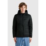 United Colors Of Benetton Siyah Erkek Erk_regular Fit Kapüşonlu Puffer Mont Model Kodu: ( 2TWDUN06I100)
