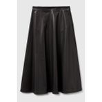 United Colors Of Benetton Siyah Kadın / Kız Kdn_yırtmaçlı Görünmez Fermuarlı Uzun Kloş Etek Model Kodu: 4M3CD0059100 - 46