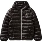 United Colors of Benetton Siyah Mevsimlik Puffer Kız Çocuk Mont