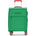 United Colors Of Benetton Ultra Light Hafif Lüx Kumaş Kabin Boy Valiz Yeşil BNT2800