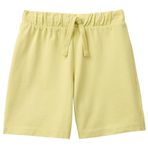 United Colors of Benetton Üniseks Çocuk Şortu, Yeşil., 4 Yaş