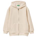 United Colors of Benetton Üniseks Giacca C/CAPP M/L 3j73c505n örgü ceket, Bej, 150