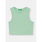 United Colors Of Benetton Yeşil Kız Çocuk T-Shirt 3S2UCH025