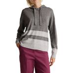 United Colors of Benetton Yün Kaşmir Kazak, XS, 125A102HE203V, Antrasit Melanj, Kadın