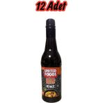United Foods Koyu Soya Sosu 750 ml x 12 Adet – Dark Soy Sauce – Ekonomik Horeca Seti - 750 gr