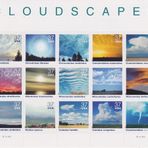 United States Postal Service Cloudscapes, 15 x 37 Cent Pulları, ABD 2004, Scott 3878