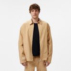Unıted4 Oversize Erkek Kahverengi Mont - Camel - Kahverengi