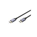 Unitek DisplayPort Kablo v2.1 16K Kompakt Bağlantı Gri 1Mt