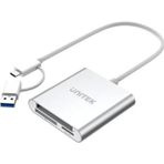 Unitek Unıtek Usb-c/a To Hafıza Kart Okuyucu Sd/cf/mıcro Sd 5gbps (y-9313d)