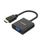 Unitek Y-6333 HDMI to VGA Ses Desteği 1080P Dönüştürücü