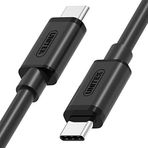 UNITEK Y-C477BK USB3.1 USB-C-Kablo m/1m Siyah