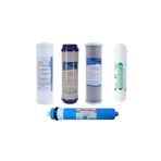 Universal 10" AÇIK KASA TAKIM SU ARITMA FİLTRESİ MEMBRANLI SET 5'Lİ