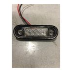 Universal 10 Adet Parmak Led Fristom Tipi Mercekli Kırmızı Led 12/24 Volt Kır