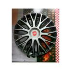 Universal 27726171711aa Fiat Fiorino Uyumlu 15" Inç Çift Renk Jant Kapağı 4'lü Takım Amblem Hediyeli