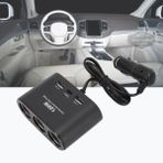 Üniversal 3 Lü Çakmak Soketi 120W Çakmaklık Çoğaltıcı 2 Usb 1 Type-C Araç Şarj Cihazı Çakmaklık Şarj Çakmak Çoklayıcı 12V/24V