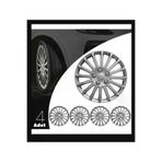 Universal 3115 13'' İnç Renault/peugeot/citröen/fiat Uyumlu Esnek Jant Kapağı //4 Adet// (Amblem Hediye)