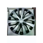 Universal 394739383837 Peugeot Rifter Uyumlu 16"inç Çift Renk Jant Kapağı 4'lü Takım, Amblem Hediyeli