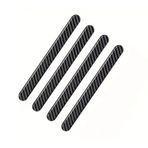 Universal 4 Adet Karbon Desenli Yapıştırma Etiket Araba Motosiklet Dikiz Aynası Koruma Kapı Kolu Yan Kapı Koruma Anti Scratch Sticker