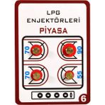 Universal 5,5mm Likit Propan Gaz (Lpg) Enjektörü