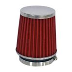Universal Acik Hava Filtresi Kirmizi Ses & Performans Arttirici +6 Hp Aparatli