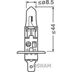 Universal Ampul 24v H1 70w