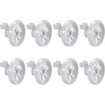 Universal Arçelik, Beko, Altus Bulaşık Makinesi Alt Sepet Tekerlek 8'li Paket (Komple Set) - 8 Adet Komple Set