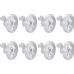 Universal Arçelik, Beko, Altus Bulaşık Makinesi Alt Sepet Tekerlek 8'li Paket (Komple Set)