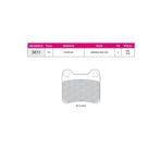 Universal ARKA FREN BALATASI WVA 20687 FISSIZ MERCEDES W190 W201 W124 W126 82>95 13.5MM)