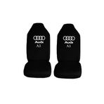Universal Audi A3 Sedan Özel Araba Oto Koltuk Kılıfı Ön Arka Takım Siyah Penye Araca Özel Baskılı