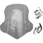 Üniversal Ayarlı Motosiklet Siperlik Camı Şeffaf 45 Cm. - Renkli