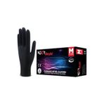 Universal Beybi Njoy Siyah Nitril Eldiven Tek Kullanımlık Medium (Paket 100 Lü)