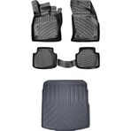 Universal Bmy Oto Aksesuar Skoda Yeti 2009-2018 3D Araca Özel Paspas ve Bagaj Havuzu Set