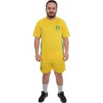 Universal Brezilya Futbol Forma Futbol Şort - Sarı - 2XL