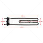 Universal Çamaşır Makinesi Rezistansı 2000W