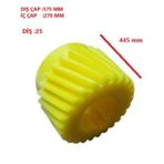 Universal Dişli Et Kıyma Makinası Bosfor 32 No (575X270X445MM/25 Diş)
