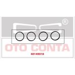 Universal Emme Manıfolt Contası (Kaucuk 4ADET) Renault R19 Megane 1.6 8V K7J-700-701-K7M 702-710