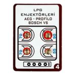 Universal Enjektör Lpg 7no (Takım)