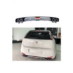 Universal Fiat Punto Difüzör Arka Tampon Eki 4 Egzoz Çıkışlı