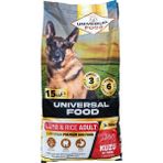 Universal Food Düşük Tahıllı Premium Kuzu Etli Yetişkin 15 KG Köpek Maması