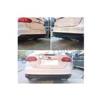 Universal Ford Focus 4 Difüzör Arka Tampon Çift Egzoz Çıkışlı