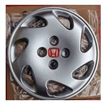 UNİVERSAL HONDA CİVİC GRİ 14 İNÇ RÜZGAR GÜLÜ JANT KAPAĞI TAKIMI