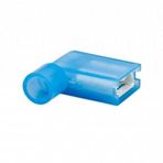 Universal İzoleli Bayrak Tip Terminal Mavi 6,35Mm (Epfdeb-2862) 100 Adet