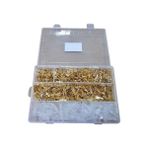 Universal Kablo Soketi Set Geçmeli Dişi Terminal 600 Adet 6,3mm -200ADET KILIF-100 Adet 4,8mm Küçük