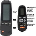 Universal Klima Kumandası Demirdöküm-Baymak-Baxı-Electra Rc-3