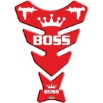 Universal Motosiklet Tank Pad Boss Kırmızı