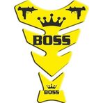 Universal Motosiklet Tank Pad Boss Sarı