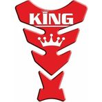 Universal Motosiklet Tank Pad Kırmızı King