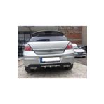 Universal Opel Astra H Difüzör Arka Tampon Çift Egzoz Çıkışlı