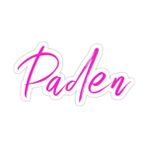 Universal Paden Isim Sticker Araba Oto Arma Duvar Sticker Ev Dekoratif Çıkartma 15 cm - Renkli - 15 x 15 cm