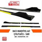 Üniversal Piano Black Kulaklı Flaplı Marşpiyel Lipi Bıçağı Sarı